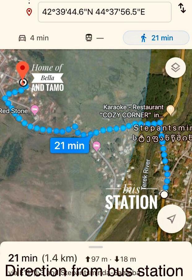 קזבגי Home Of Bella & Tamo מראה חיצוני תמונה
